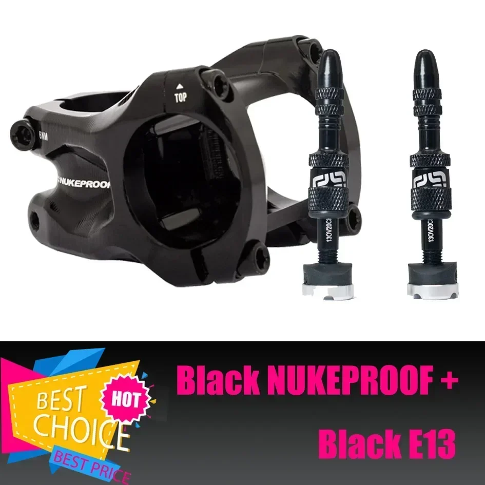 Велосипедный вынос NUKEPROOF HORIZON + комплект бескамерных клапанов отличное значение и