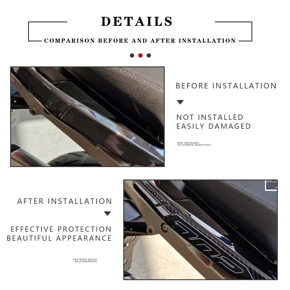 Эпоксидная наклейка для мотоцикла Benelli TRK 702 702X 2023- 3D