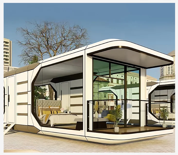 Мобильный домашний модуль кабины стальная конструкция сборный быстрое