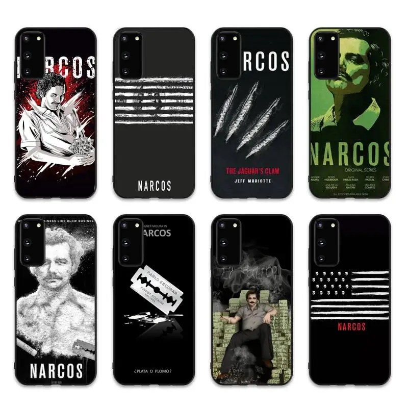 

Narcos TV Series Pablo Escobar Phone Case for Samsung S10 21 20 9 8 plus lite S20 UlTRA 7edge