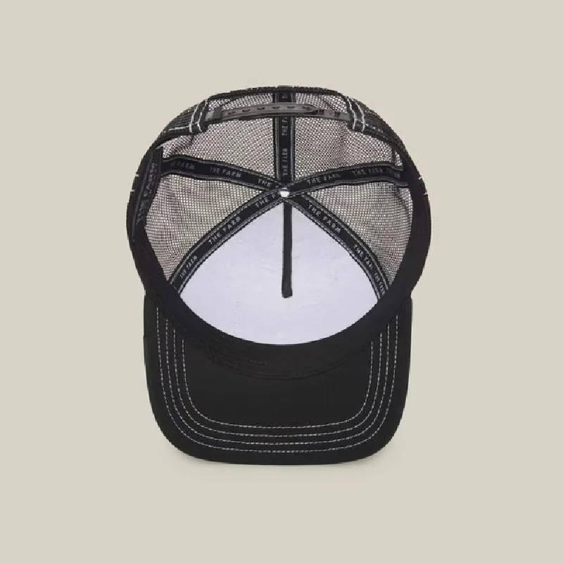 Фото Бейсболка Goorin Bros The Original Trucker The Goat Wine Red Peace Dove, мужская зимняя мягкая кепка, черная кепка с животными принтами №4