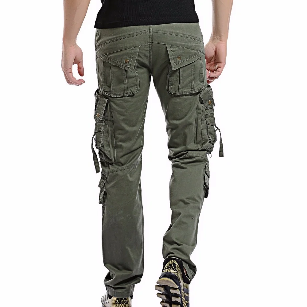 

2022 Fashion Military Cargo Pants Mens Trousers Overalls Casual Baggy Army Cargo Pants Men Plus Size Multi-pocket Tactical Pants