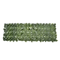 artificial leaf privacy fence roll uv fad ivy leaf hedge screening roll green leaf privacy fence balcony uv protection for home