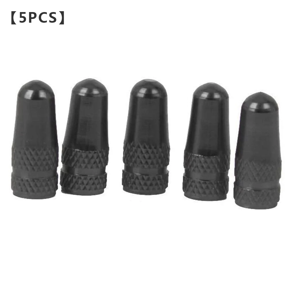 

5 шт./упаковка, колпачки для клапанов велосипеда, из алюминиевого сплава