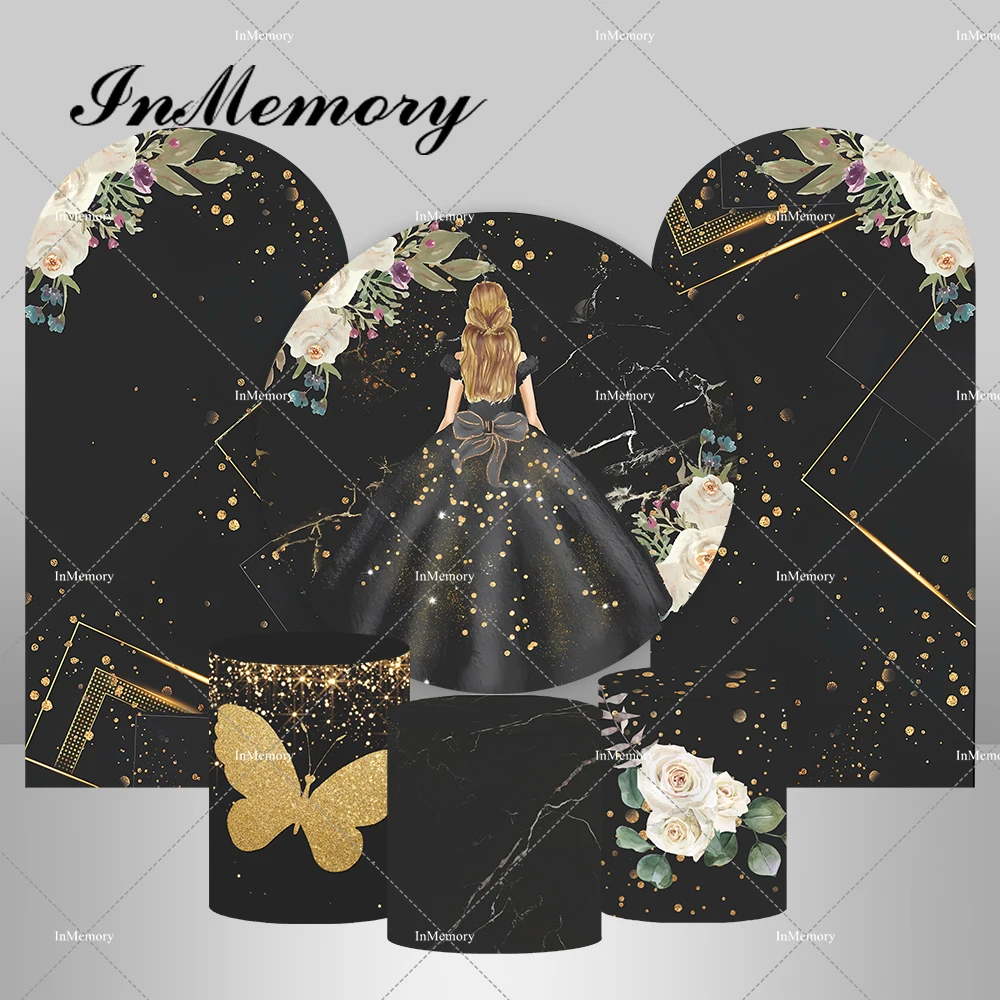 Фон для фотосъемки с цветочным принтом