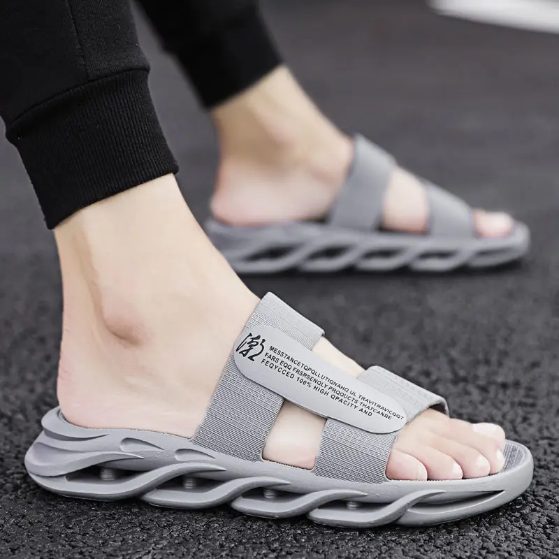 BLWBYL 2022 NEW slippers men's outer wear sandals non-slip wear-resistant