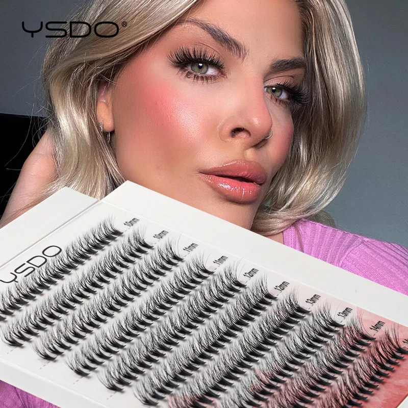 New 6/10 Rows Individual Lashes Natural Russian Volume Eyela