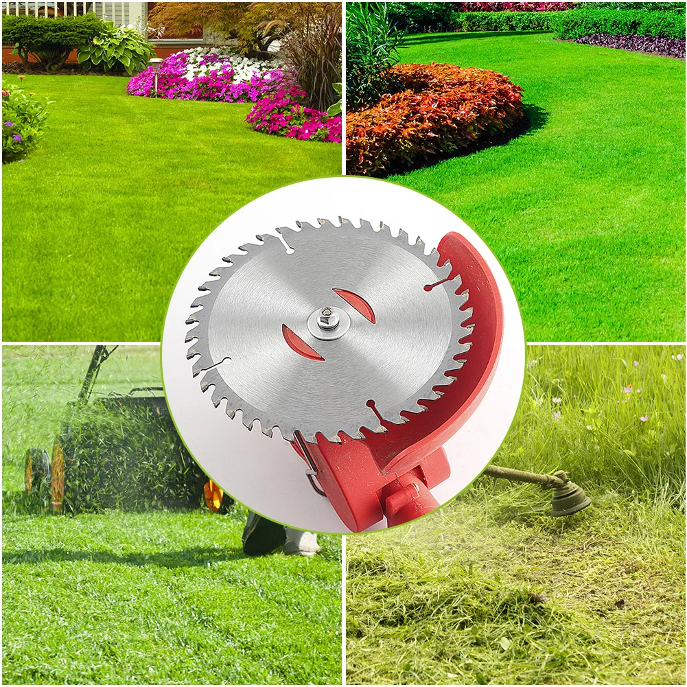 Электрическая газонокосилка 40 зубьев пильный диск для триммера садовые