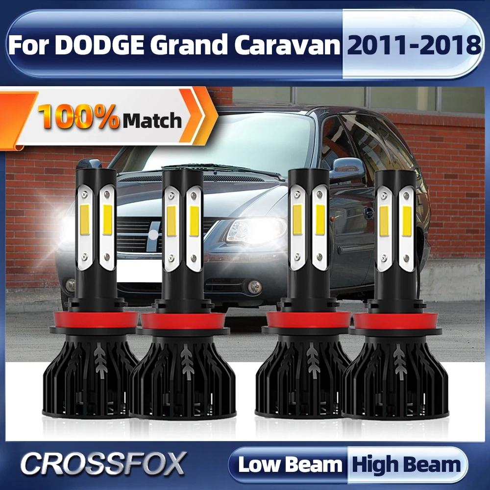 

Canbus Led Headlight 6000K H11 Led Car Light Auto Lamp 40000LM 240W 12V For DODGE Grand Caravan 2011-2014 2015 2016 2017 2018