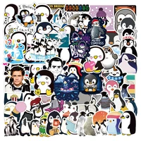 103050pcs animal penguin cute stickers for phone case laptop suitcase scrapbooking aesthetic cartoon decal sticker kid toy