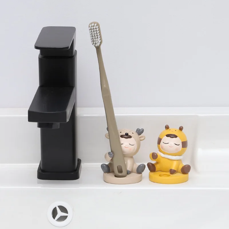 Милая подставка для зубной щетки из эпоксидной смолы
