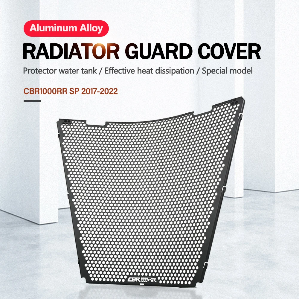 

For Honda CBR1000RR CBR 1000RR SP 2018 2019 Motorcycle Radiator Guard Grille Water tank Protector Cover Oil Cooler Guard Cover