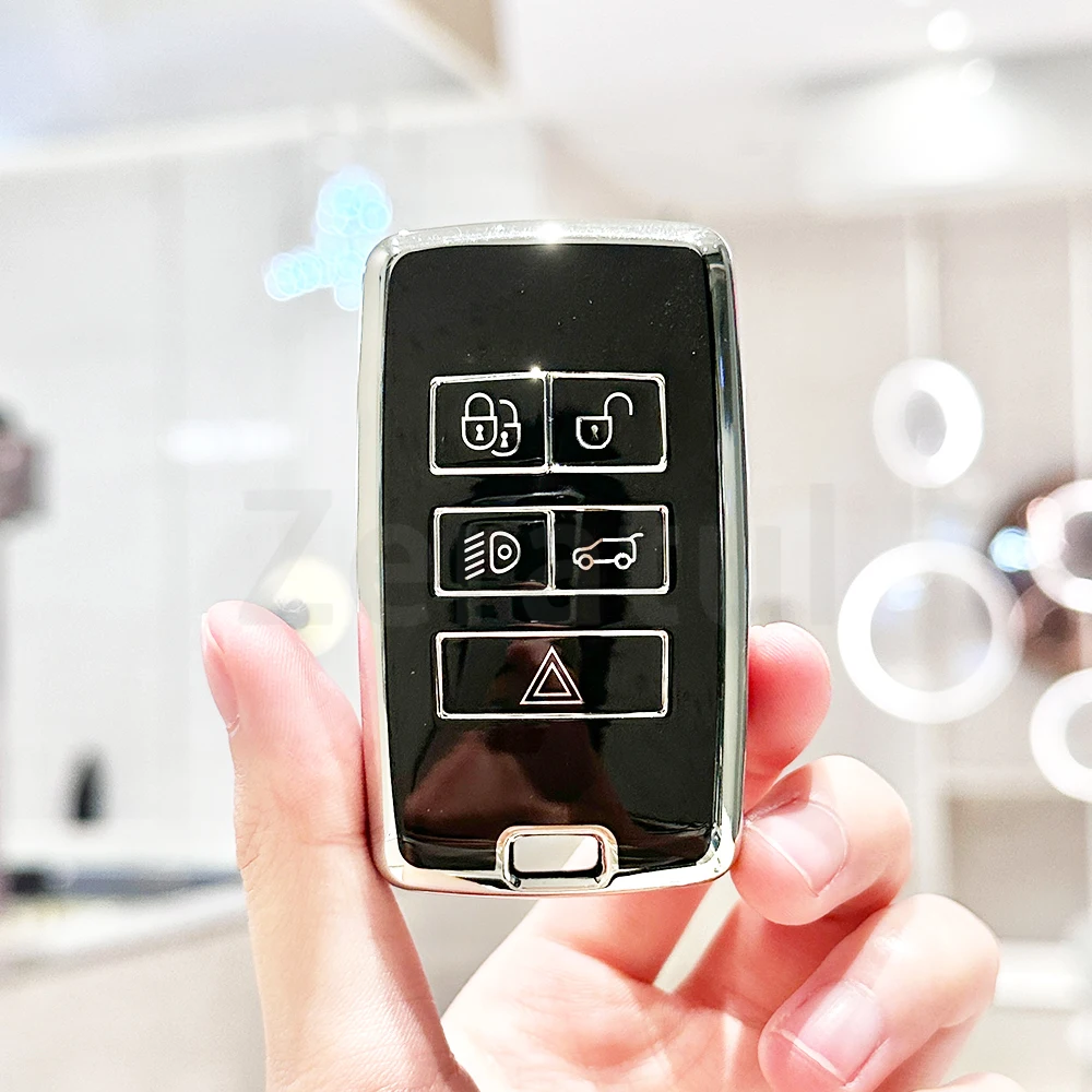 

Мягкий чехол из ТПУ для автомобильного дистанционного ключа для Land Rover Discovery Sport Velar Range Rover Evoque для Jaguar XE E-PACE XF Shell Fob