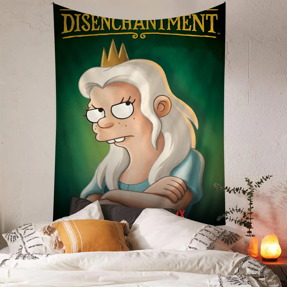 D-Disenchantment Hanging Bohemian Tapestry Home Decoration Hippie Divination Art Decor