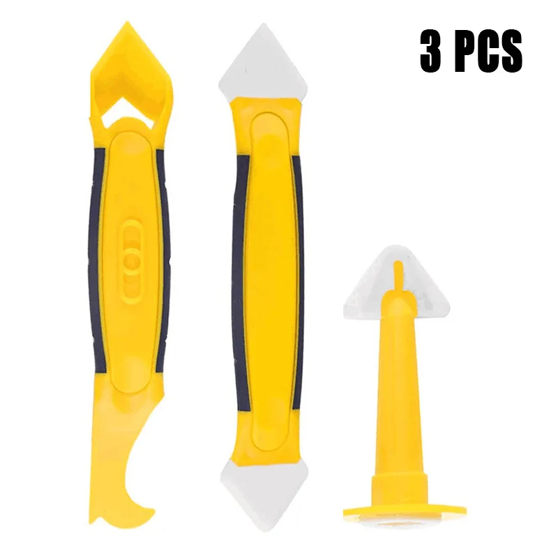 

Набор силиконовых герметиков 3 шт., набор для удаления царапин и аппликаторов, для домашней уборки, строительные инструменты