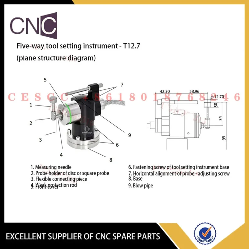 CNC Mits ubi shi FA NUC портальная ось обработки пятиходовой T12.7 автоматический прибор для