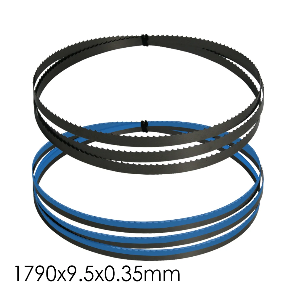 

2 шт. 70-1/2 дюйма, 1790 мм, полотно ленточной пилы 1790x9,5x0,35 мм TPI 6 10 14 для ленточной пилы 10 дюймов Scheppach HBS261 для резки лисы, дерева, металла, пластика