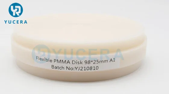 3 шт. многослойный стоматологический материал из ПММА Yucera розовый акрил 98