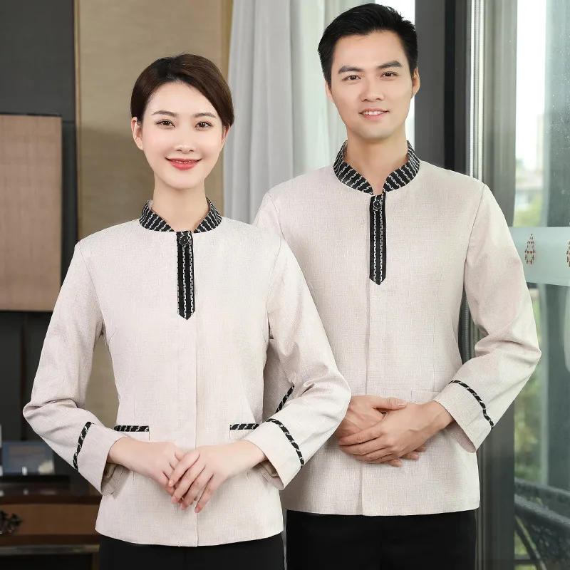 Одежда для уборки женская униформа с коротким рукавом отеля гостиницы комнаты