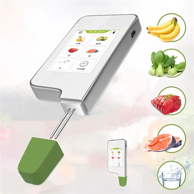 Food Safety Detector Food Nitrate Tester Portable Fruits Vegetables Meat Radiation Nitrate Detection Health Care Water Monitor