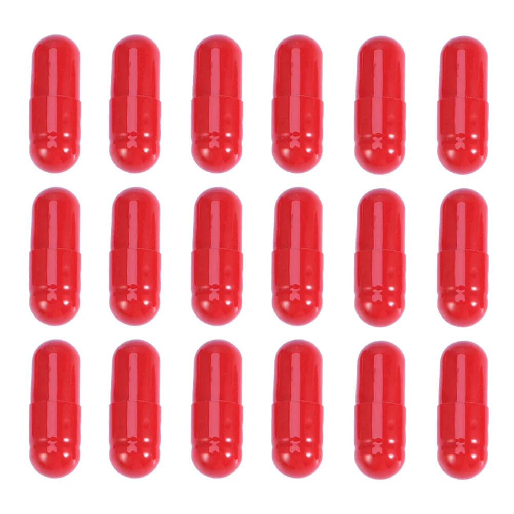 

50 Pcs Blood Capsule Fake Edible Stage Halloween Electronic Face Capsules Mouth