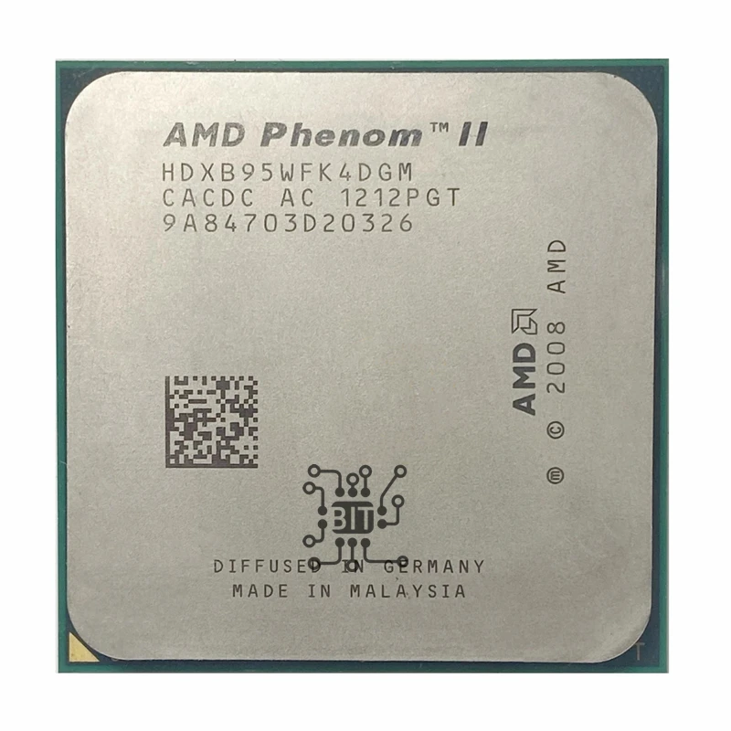 Процессор AMD Phenom II X4 B95/HDXB95WFK4DGM/HDXB95WFK4DGI 938Pin/3 0 ГГц/6 Мб L3/95 Вт Разъем - Цена: 1311.46