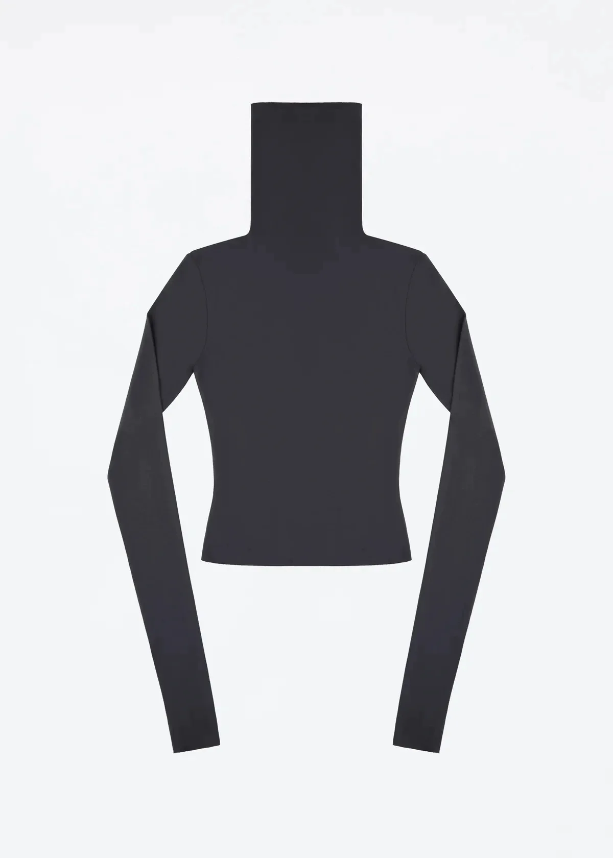 Базовая рубашка tankair с высоким воротником для похудения двойная теплая