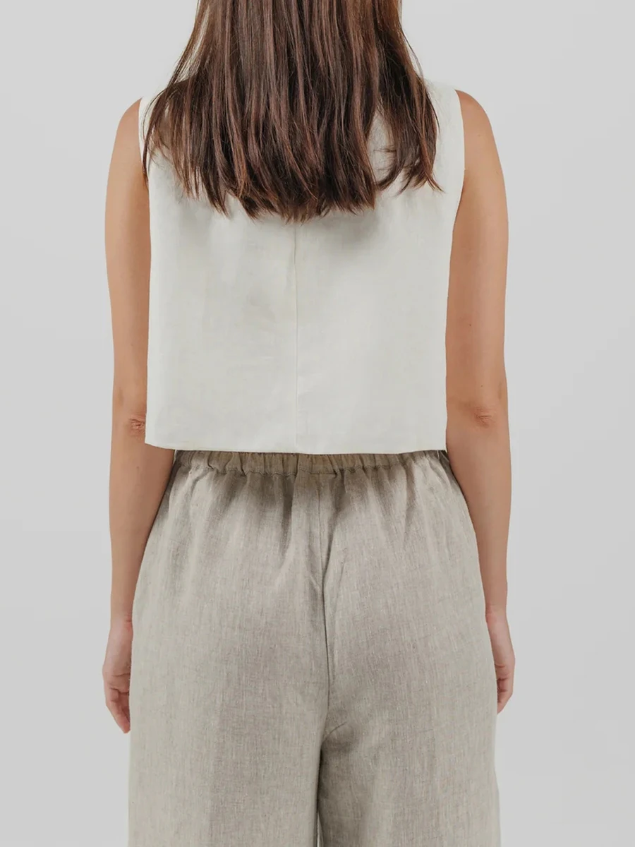 Женские майки FOMOYUU с завязкой спереди летний женский топ без рукавов сексуальный