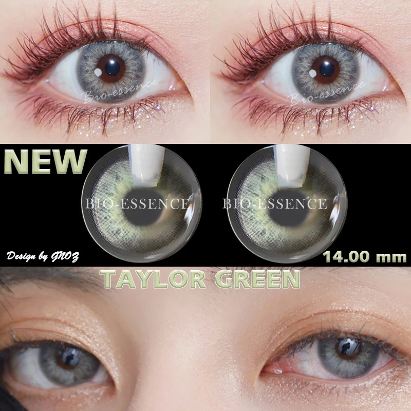 1pair color contact lenses for eyes with diopte blue lenses with diopters colorcon graduated contact lenses free global shipping