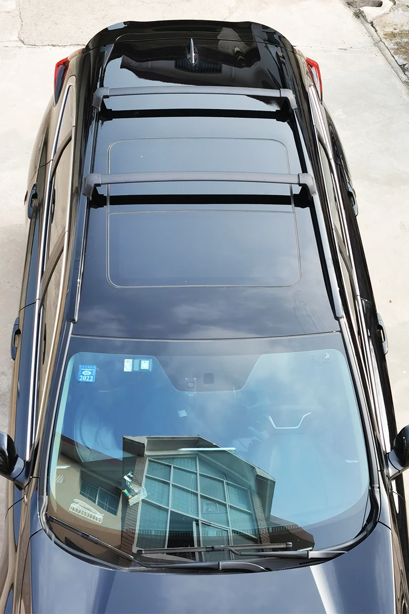 Фото Поперечная перекладина для Honda CRV CR-V 2017 2018 2019 2020 2021 2022, багажник на крышу, алюминиевые направляющие, багажник, верхняя направляющая, коробка №4