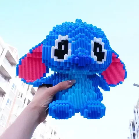 MINISO 30 см пластиковый конструктор Stitch