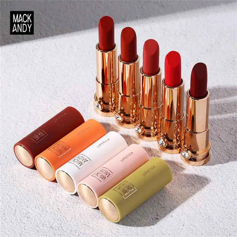 

Matte Velvet 5 Color Lip Gloss Set For Lips Makeup Long Lasting Matte Lipsticks Tint For Lips Waterproof Non-stick Cup TSLM1