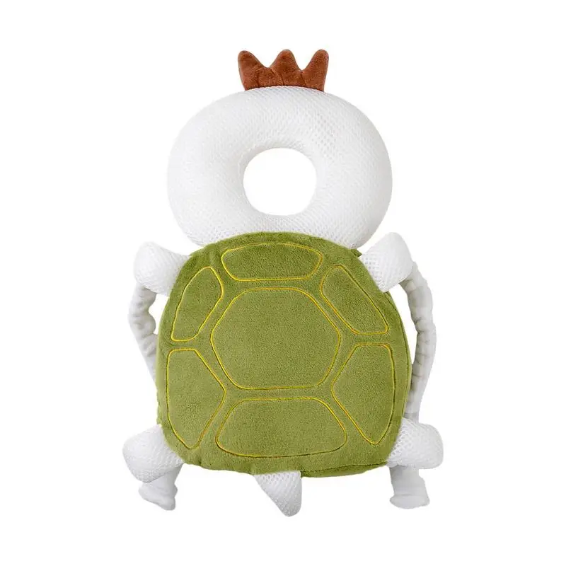 

Baby Fall Pillow Backpack Anti-Fall Protection Pillow Anti-collision Adjustable Turtle-shaped Breathable Baby Cushion Backpack