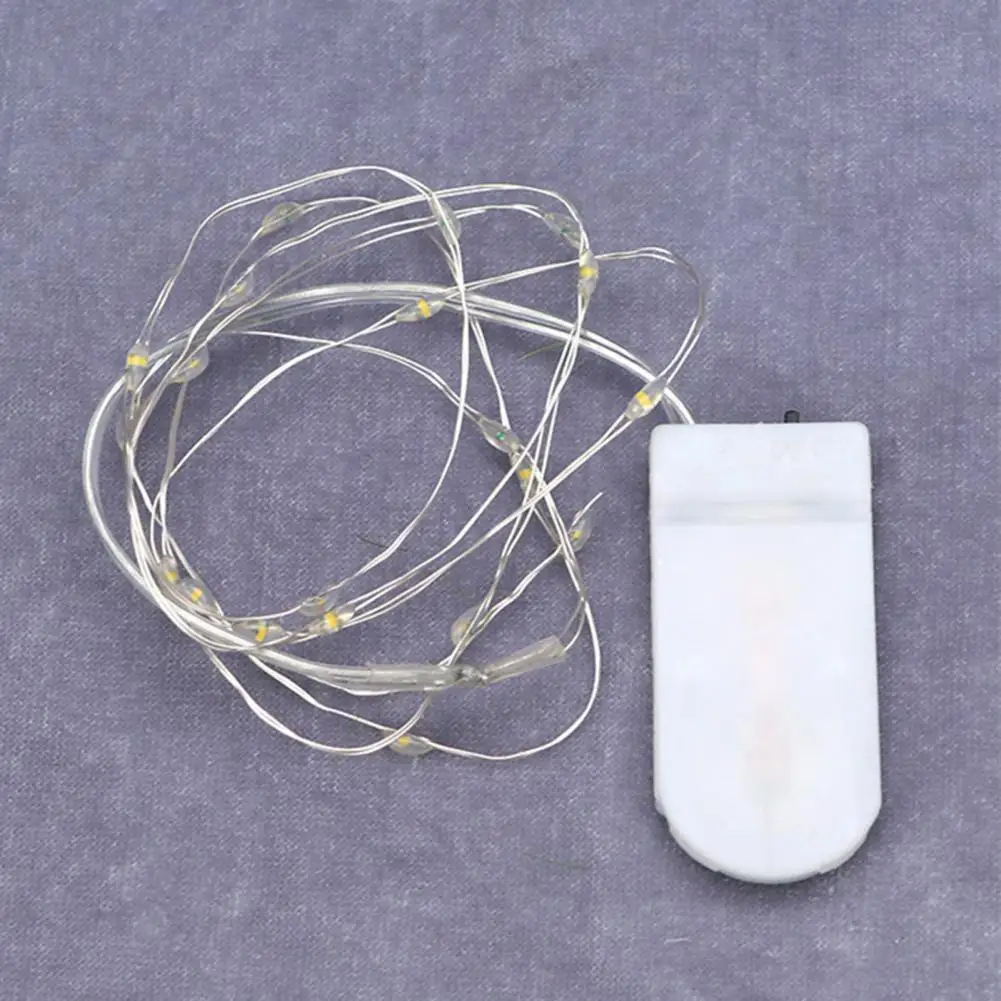 

Непрерывный ток, изысканная работа, теплый белый свет, мини-Гирлянда для мини-рождественской елки