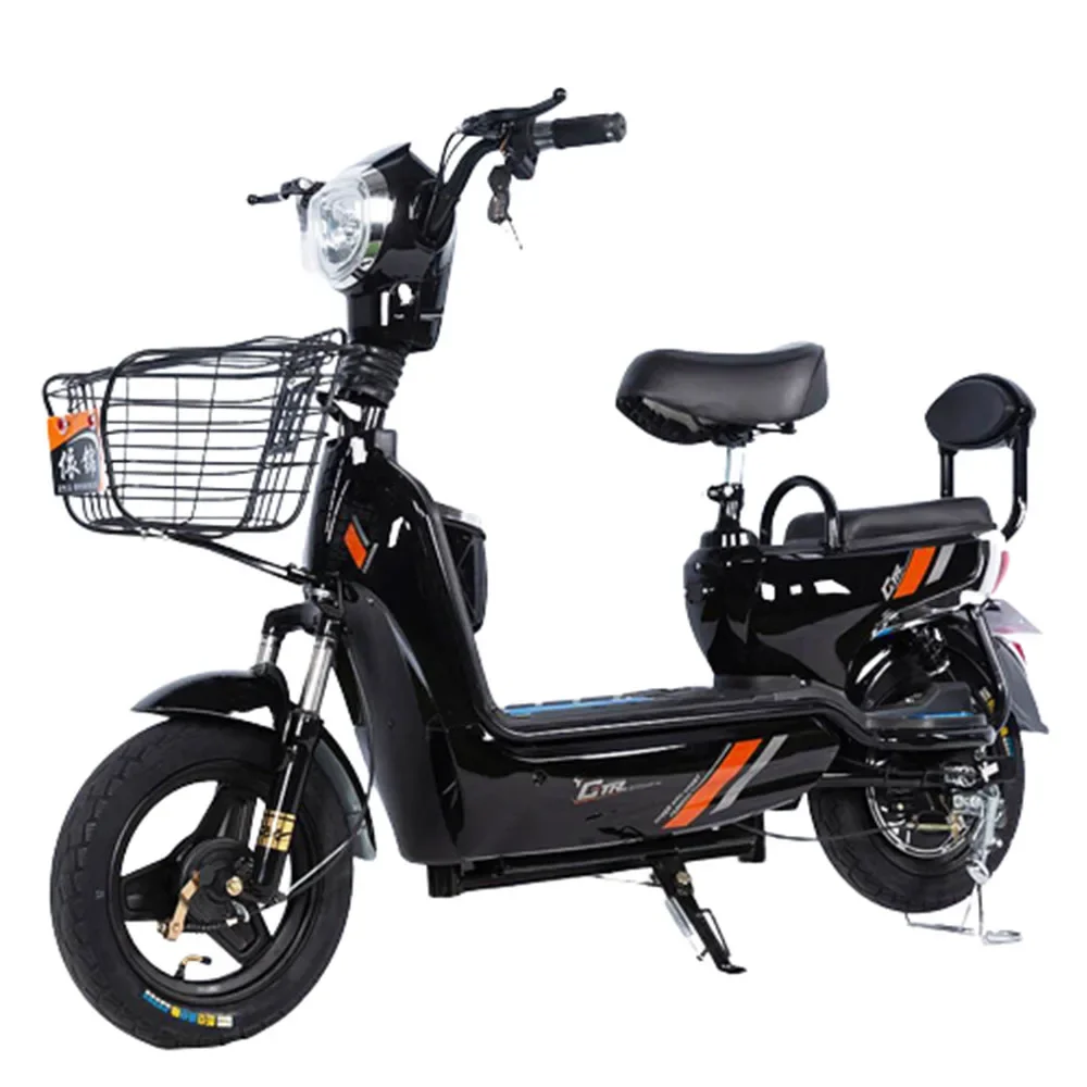 

Adult Two-wheeled Scooter 48v Electric Motorcycles Brushless Motor Outdoor Antiskid Vacuum Tire Applicable