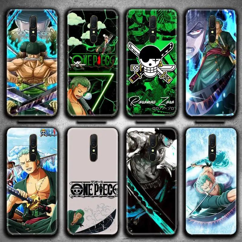 

One Piece Roronoa Zoro Phone Case For Oppo A5 A9 2020 Reno2 z Renoace 3pro A73S A71 F11