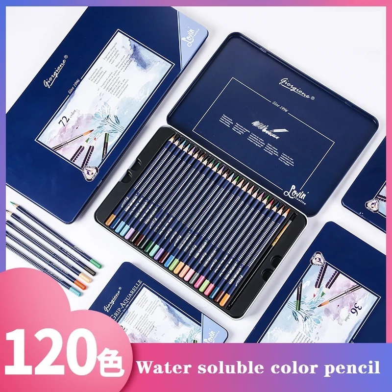 Set Lapices Art School Supplies Water-solubility Bold Refill
