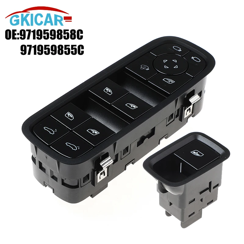 971959855C 971959858C кнопка выключателя стеклоподъемника 971.959.858.C для Porsche 971 Panamera bedienow Koffer
