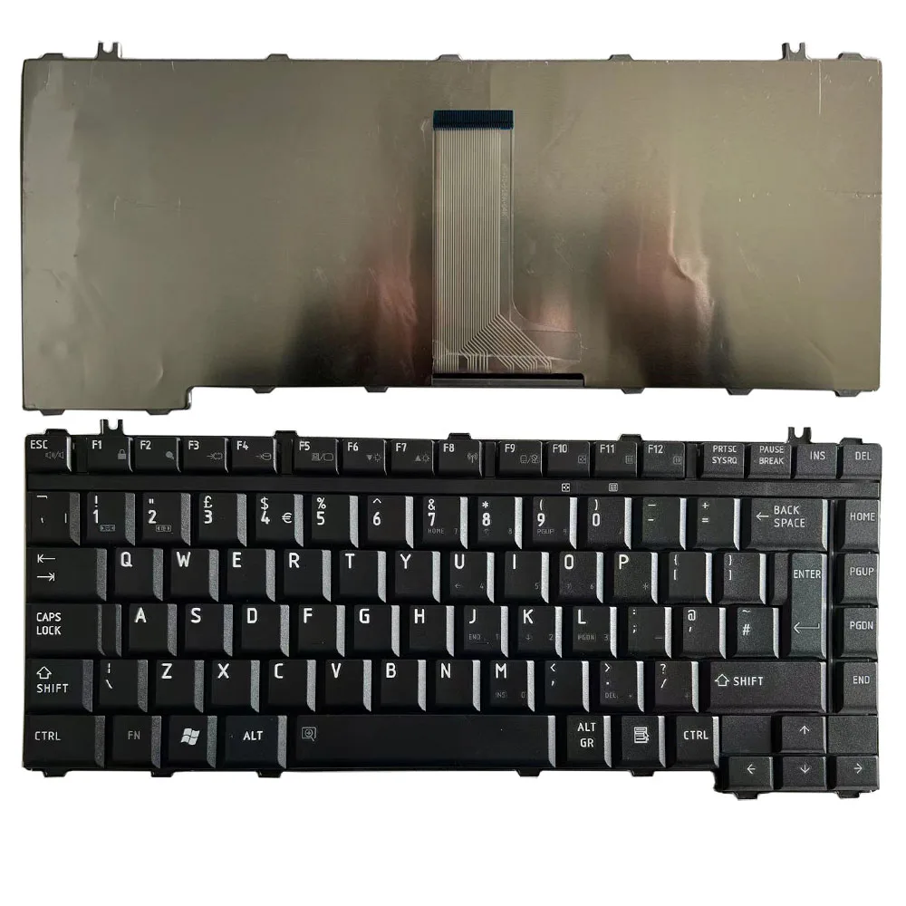 

New For Toshiba Satellite A300 A300D A305 A305D L300 L305 L305D M300 A200 A205 A210 A215 UK Keyboard