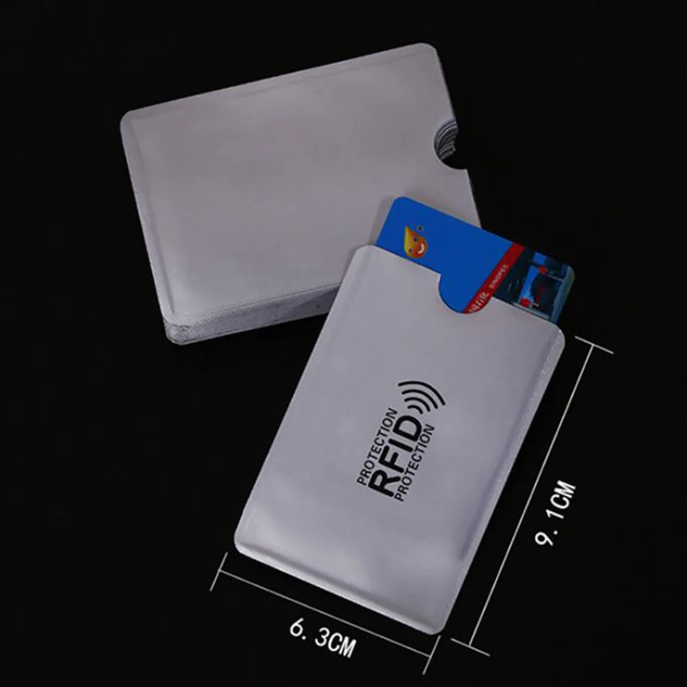 Anti-demagnetization For RFID Credit Card Protector Blocking Cardholder Sleeve Skin Case Covers Protection Bank Card Case