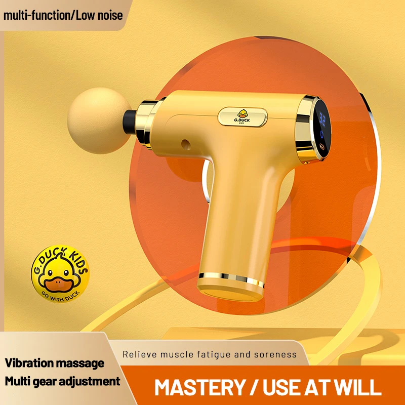 

Fascia Gun Electric Household Massager Gun Massage Gun Muscle Relaxant Neck Film Gun Mini Fascia Gun