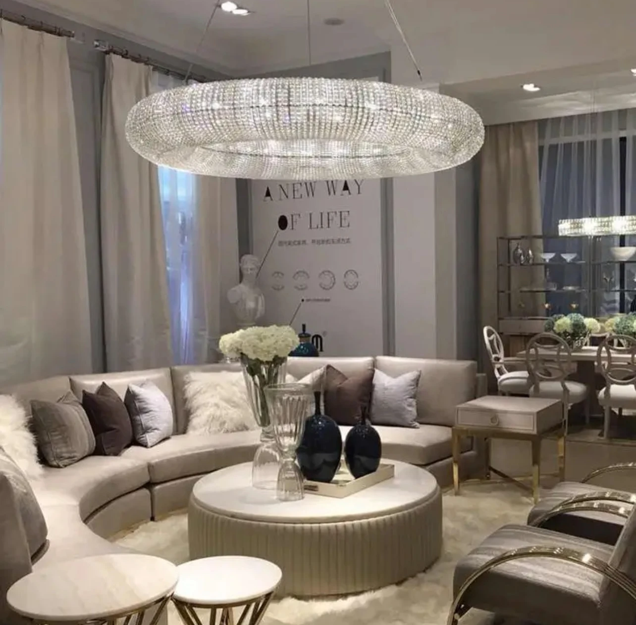 Американская Роскошная светодиодная люстра в стиле лофт современные подвесные