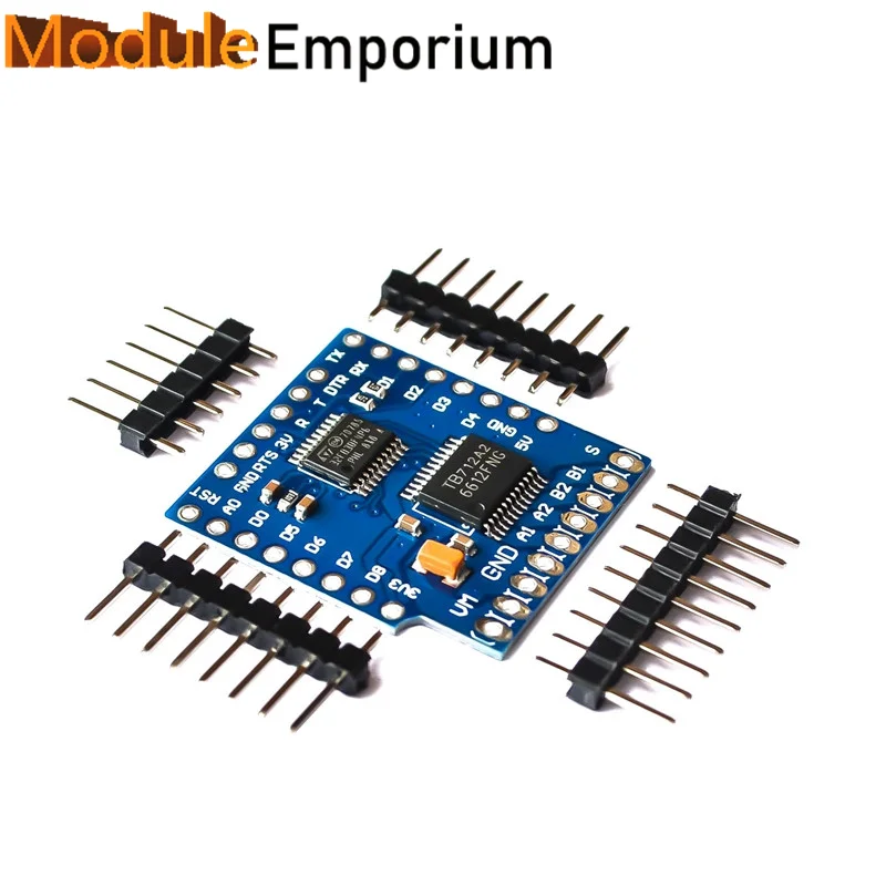 

Модуль привода двигателя WeMos D1 mini I2C TB6612FNG V1.0.0