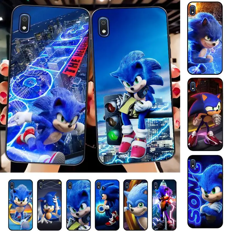 

BANDAI Supersonic Sonic Game Phone Case for Samsung A51 01 50 71 21S 70 31 40 30 10 20 S E 11 91 A7 A8 2018