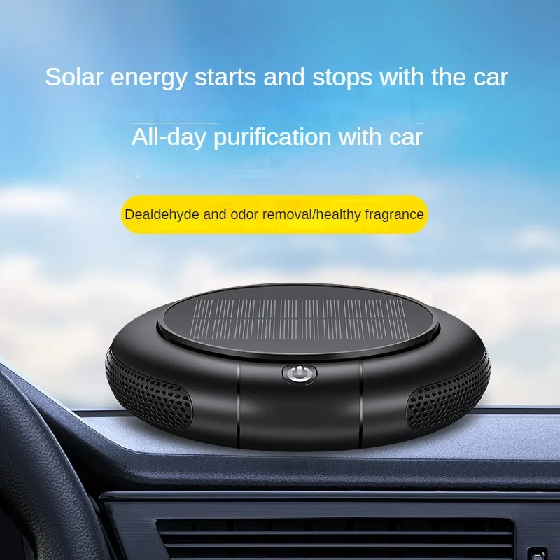 

Dual Use Negative Ion Air Purifier For Home And Car Filtration Dust Removal And Odor Removal Car Mounted Air Purifier
