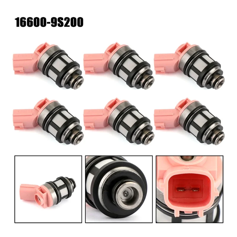 6 шт. 16600-1B000 топливная форсунка для Quest 3.0L QX4 3.3L 16600-9S200