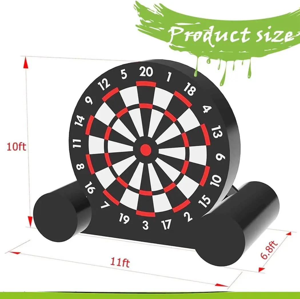 Гигантская уличная доска для Дартса с опорой футбольного мяча легкой спортивной
