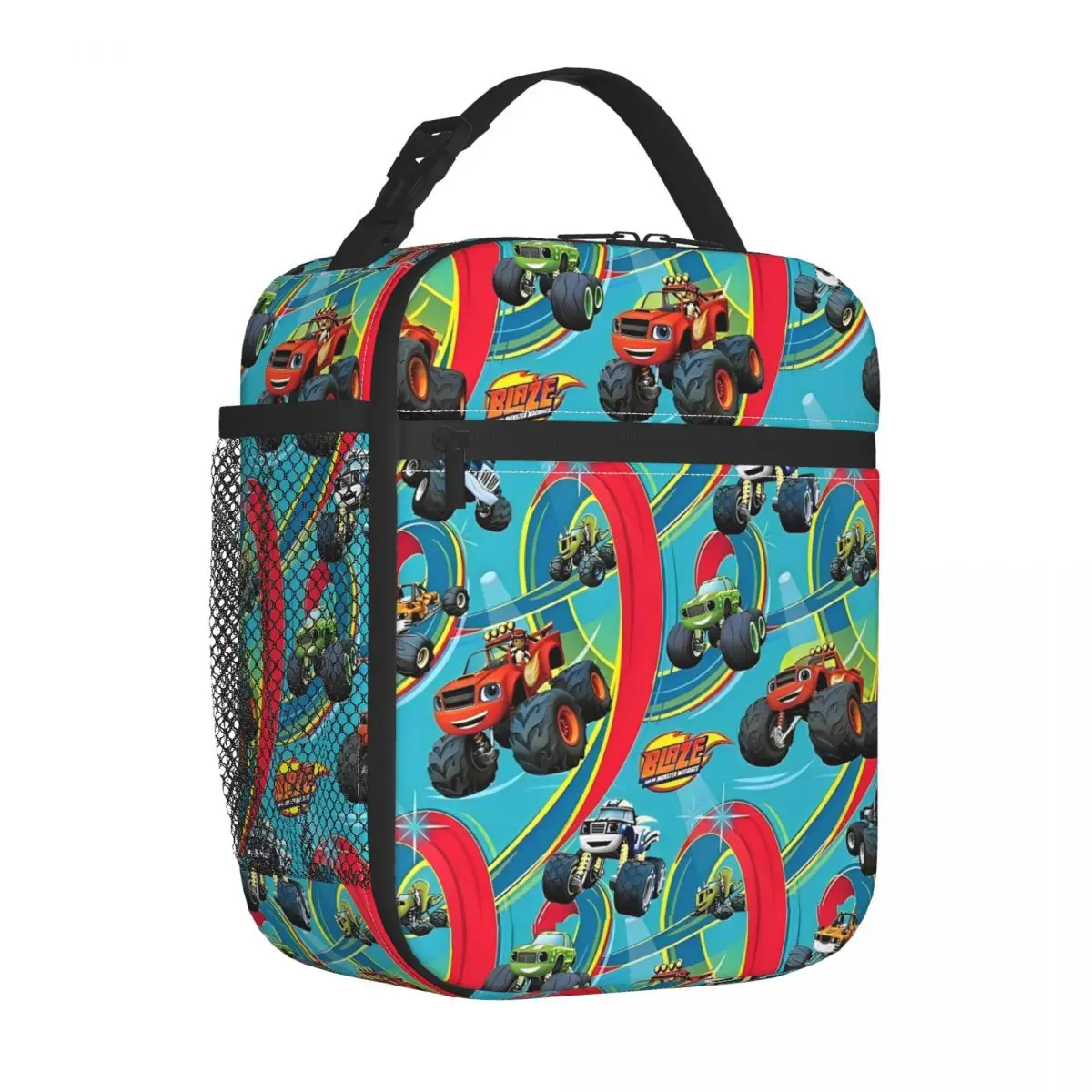 Образец Blaze And The Monster Machinery изолированная сумка для ланча Термосумка