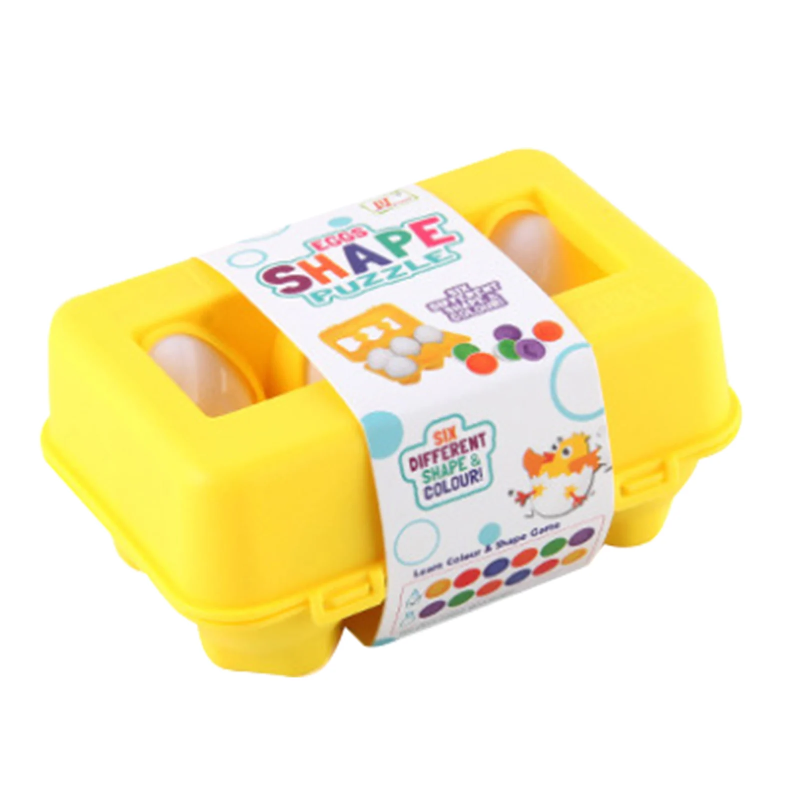 

Пазл игрушечный в виде яйца, 6 яиц, 6 шт.