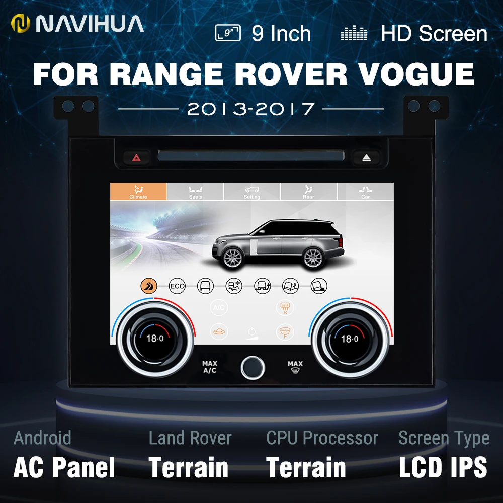 Новый 9-дюймовый для Land Range Rover Vogue L405 2013-2017 панель переменного тока сенсорный